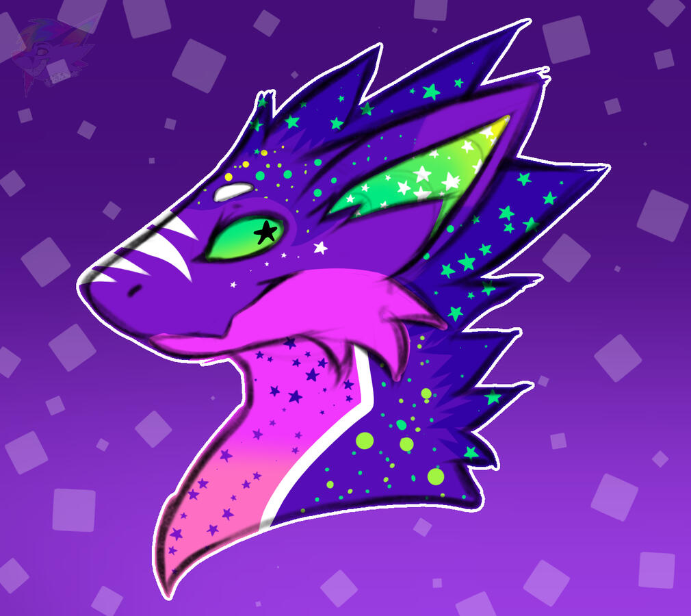 Kin Drazerk: 🌙Andromeda | Owned by 💛RadianceMutt | Drazerk Species by thanshuhai