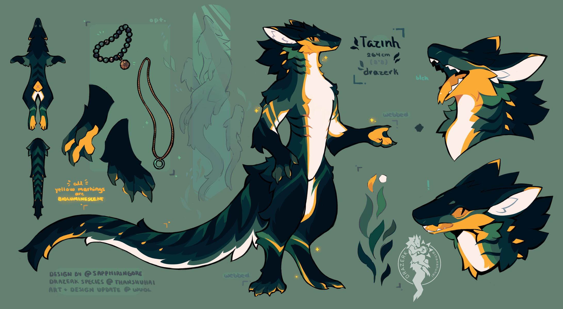 Official Prime Drazerk: ☀️Tazinh | Owned by 🎗️tazinh | Drazerk Species by thanshuhai
