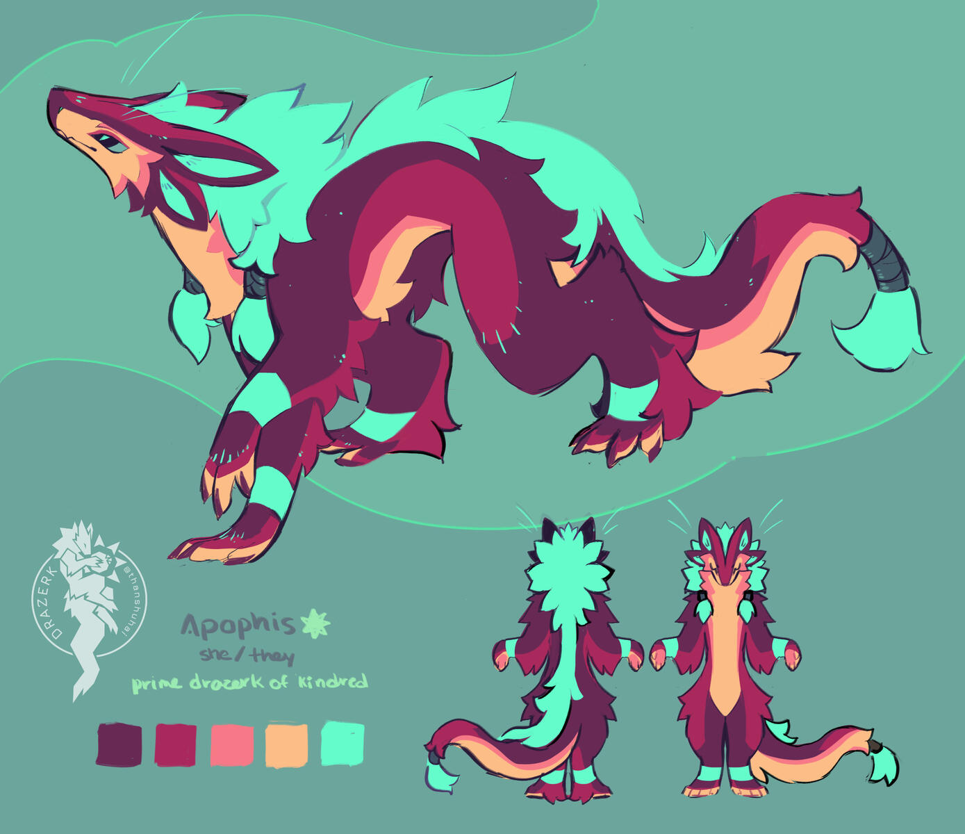 Official Prime Drazerk: ☀️Apophis | Owned by 🎗️jyn / wuol | Drazerk Species by thanshuhai