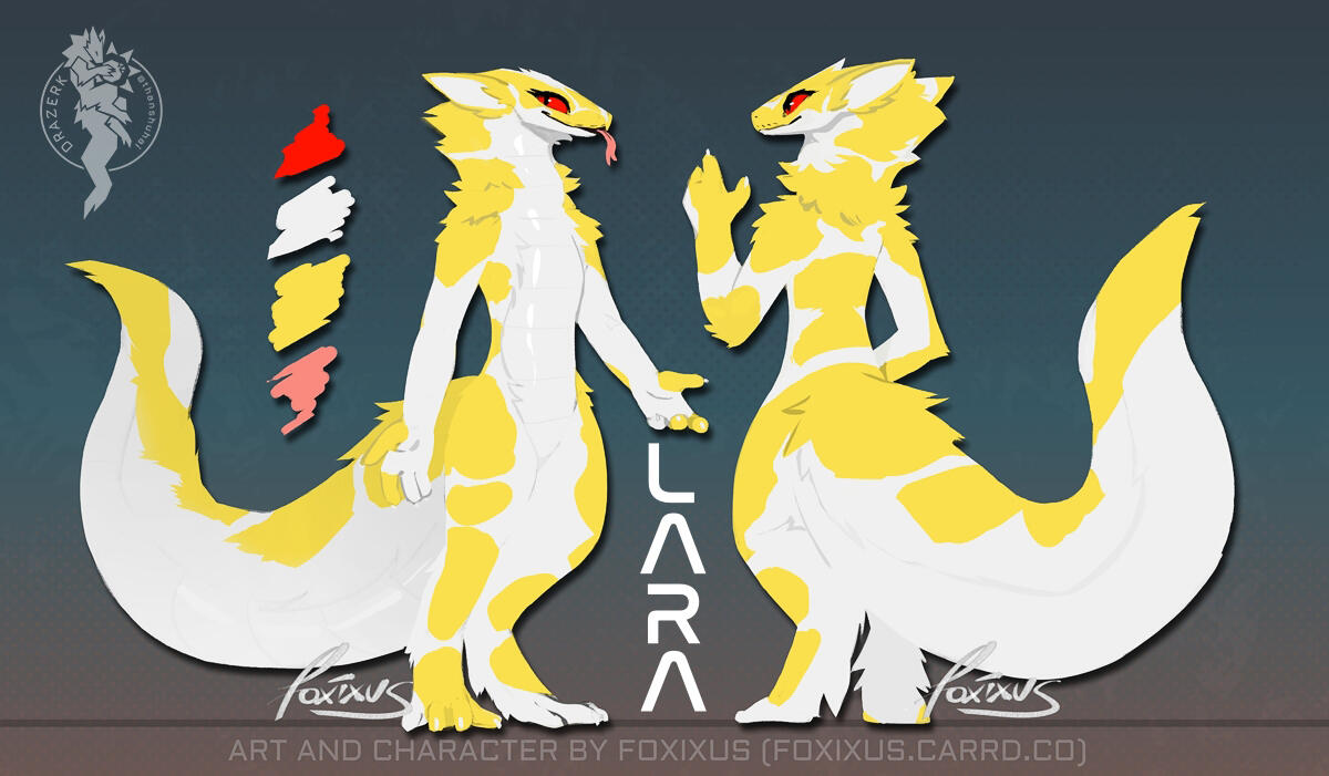 Official Prime Drazerk: ☀️Lara | Owned by 🎗️Foxixus | Drazerk Species by thanshuhai