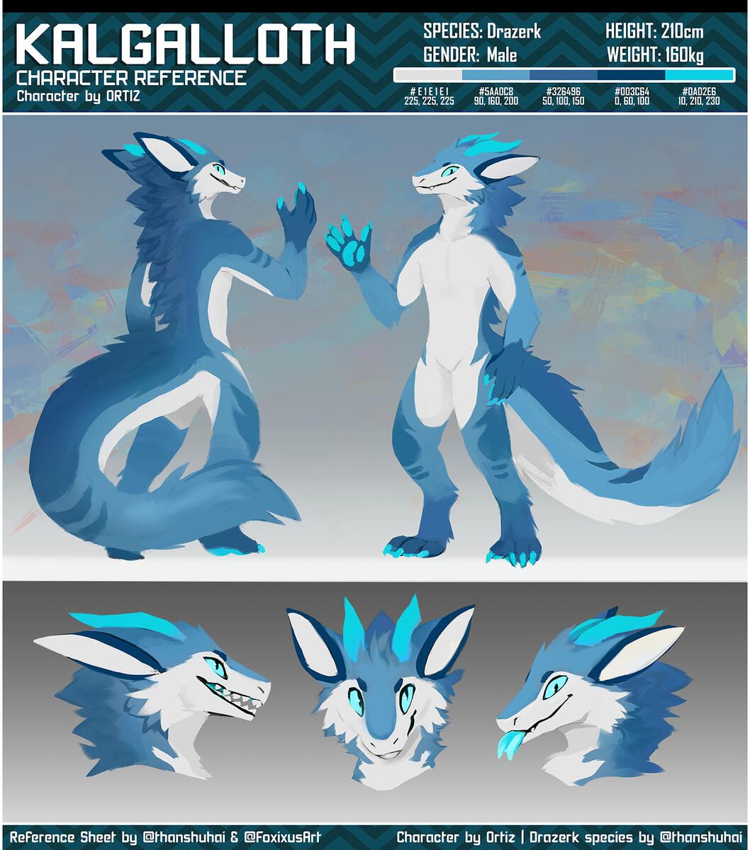 Official Zenith Drazerk: 🌕Kalgalloth | Owned by 🔔Ortiz | Drazerk Species by thanshuhai