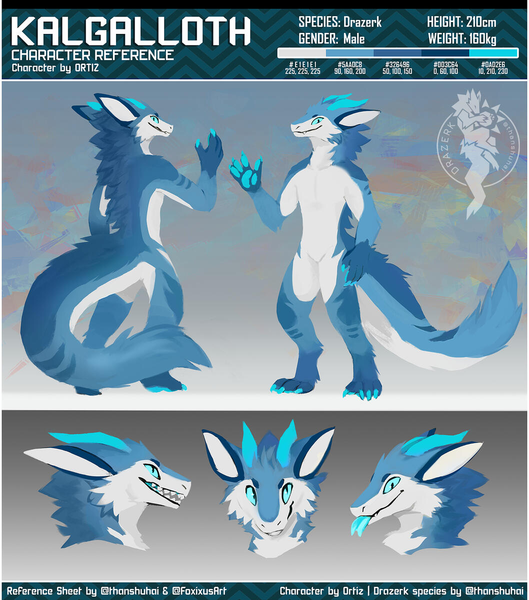 Official Zenith Drazerk: 🌕Kalgalloth | Owned by 🔔Ortiz | Drazerk Species by thanshuhai