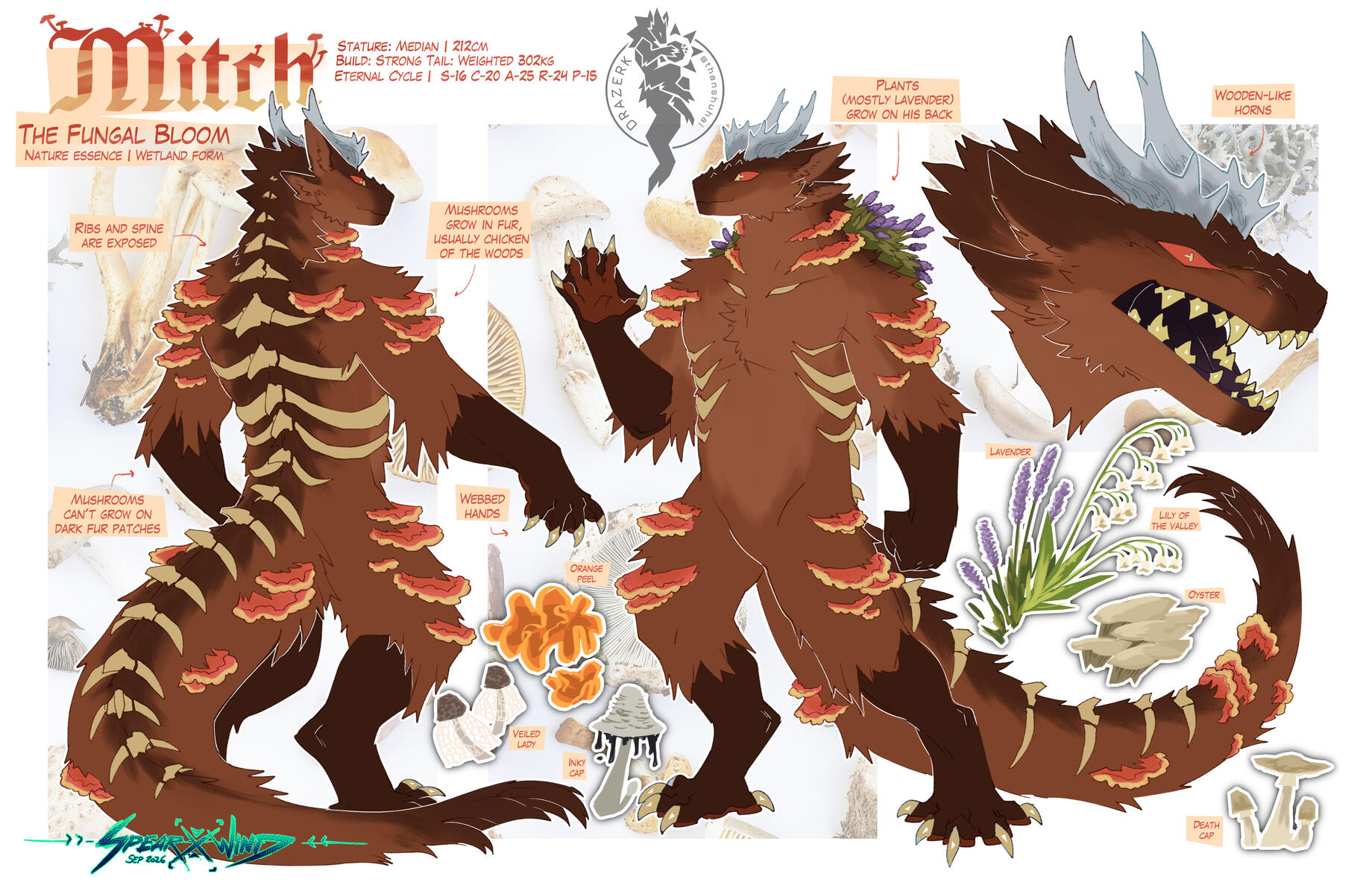 Official Zenith Drazerk: ⭐Mitch | Owned by 💛Kyroon | Drazerk Species by thanshuhai