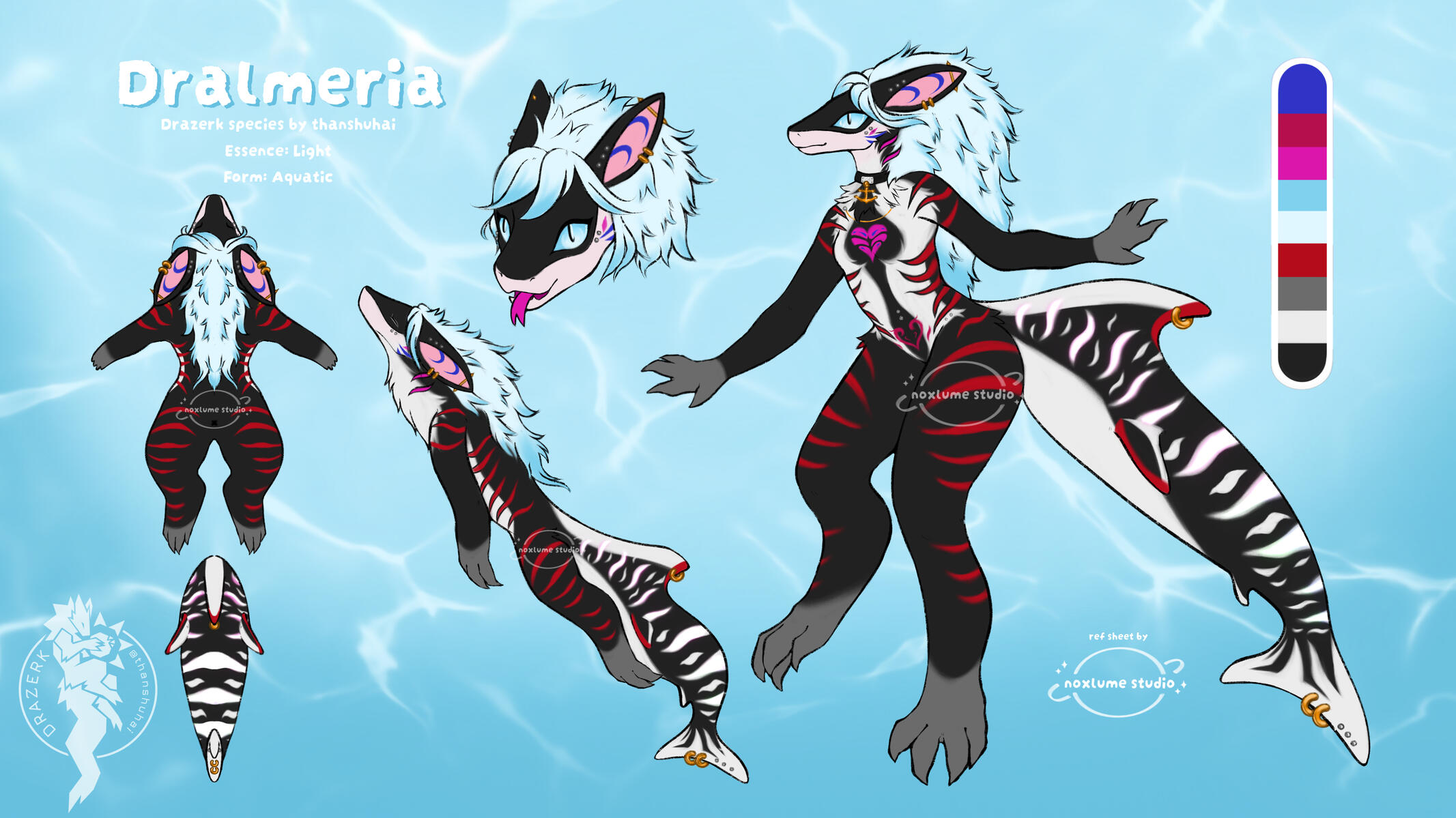 Official Zenith Drazerk: ⭐Dralmeria | Owned by 💛crystaldragon32 | Drazerk Species by thanshuhai