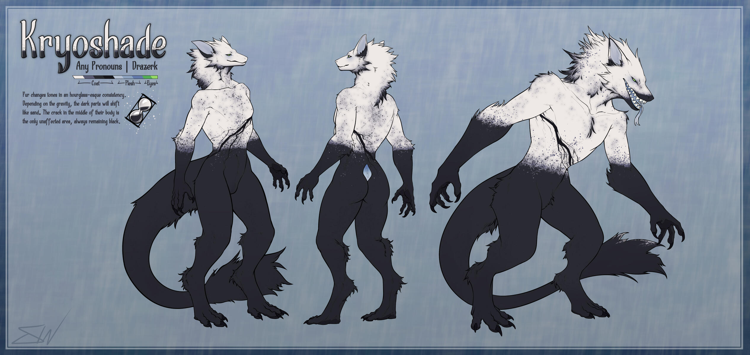 Kin Drazerk: 🌙Kryoshade | Owned by 💛Kryoshade | Drazerk Species by thanshuhai