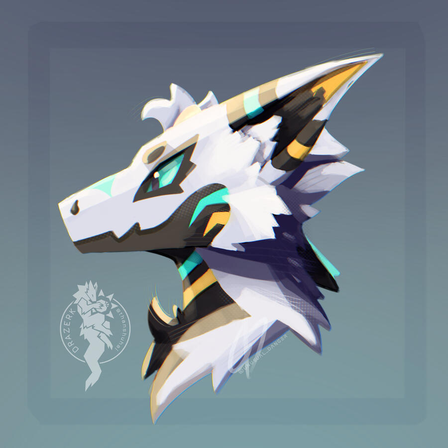 Kin Drazerk: 🌙Sol | Owned by 💛Unusual Danger | Drazerk Species by thanshuhai