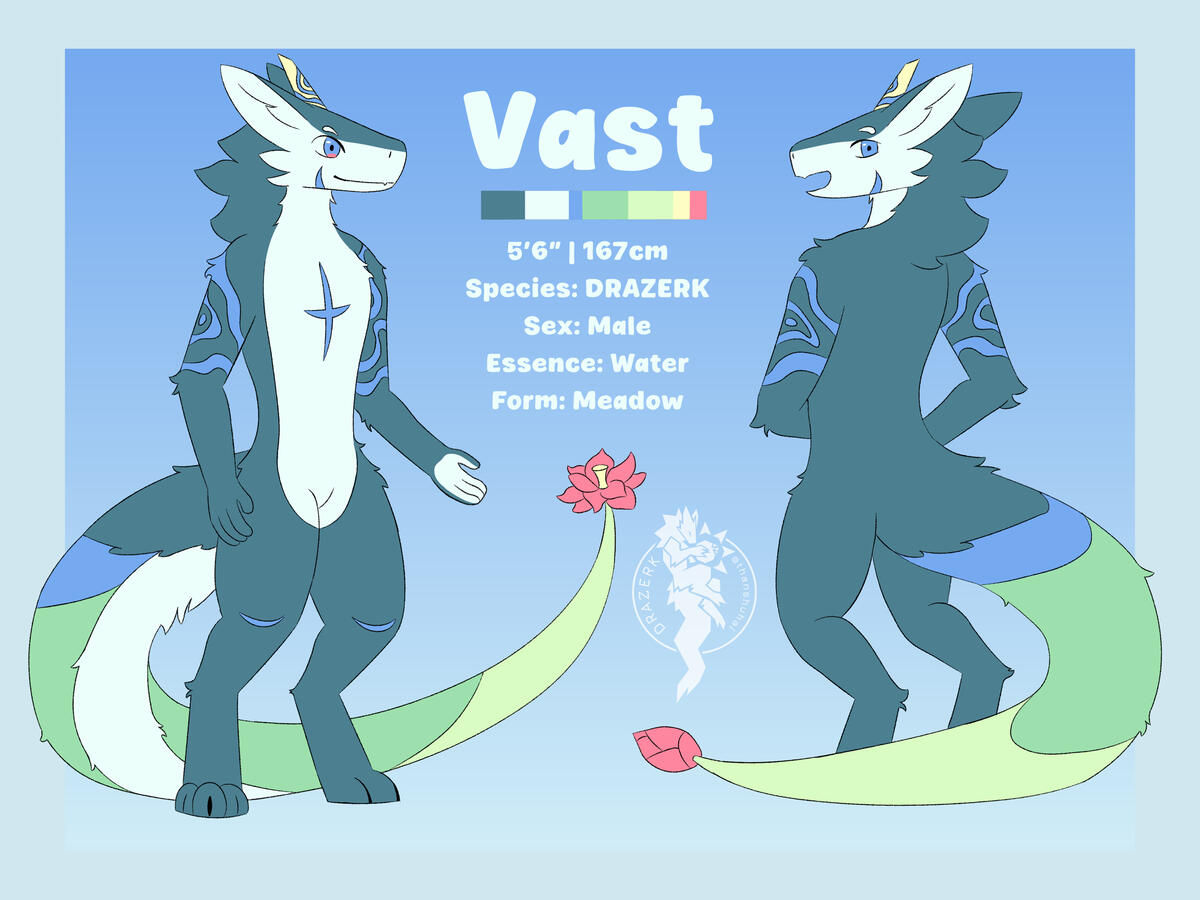 Kin Drazerk: 🌙Vast | Owned by 💛Vast | Drazerk Species by thanshuhai