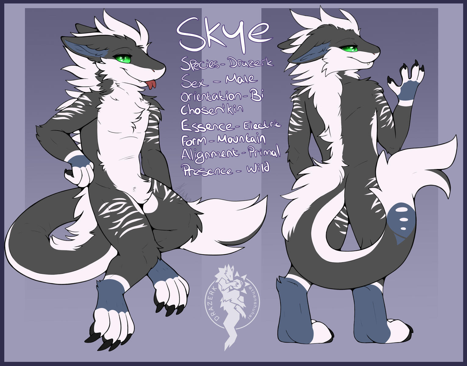 Official Luminary Drazerk: 🌟Skye | Owned by 🔔Krayxii | Drazerk Species by thanshuhai
