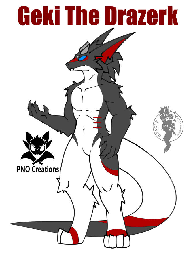 Kin Drazerk: 🌙Geki | Owned by 💛Nikko Ong (Bullet) | Drazerk Species by thanshuhai