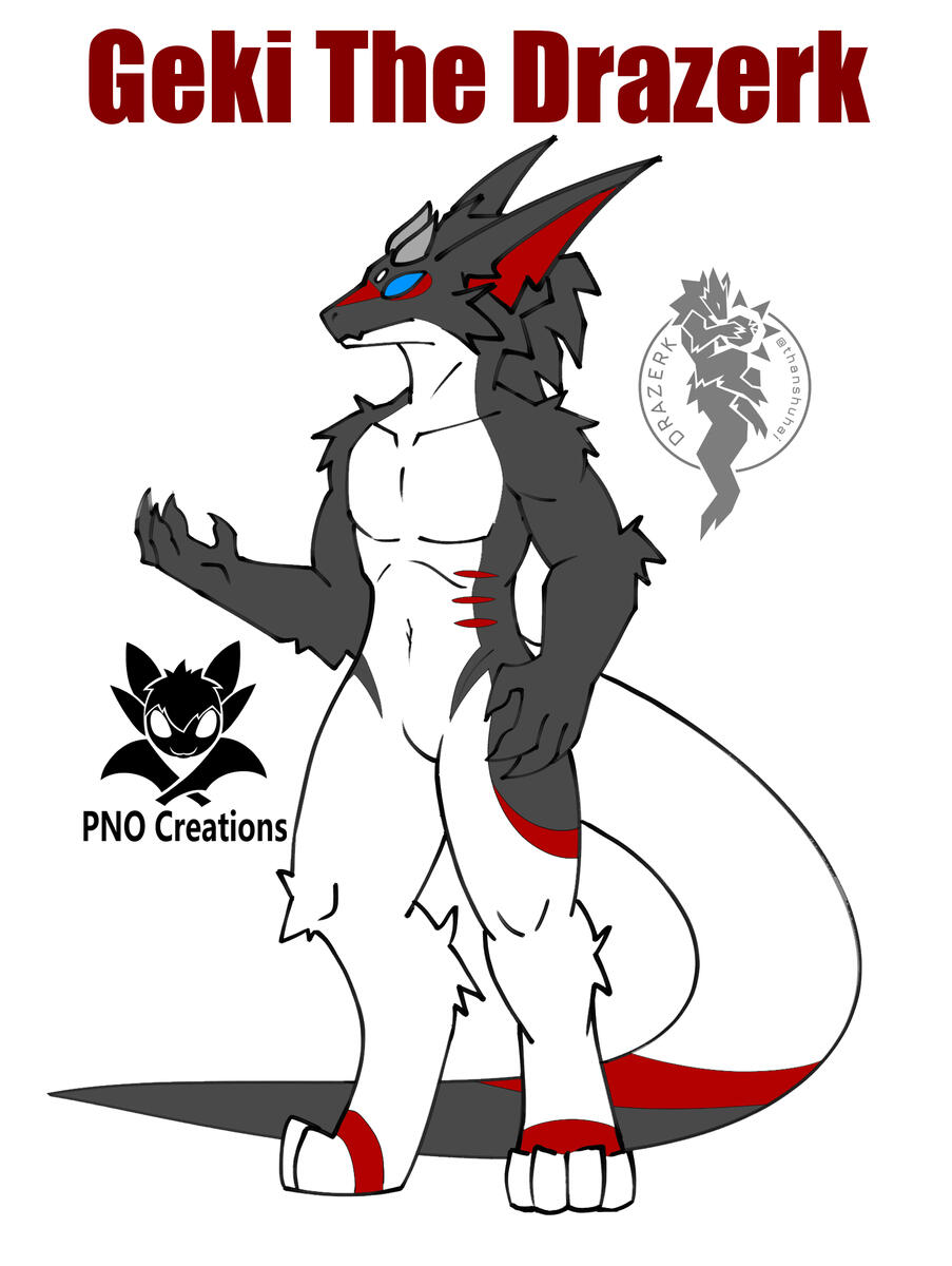 Kin Drazerk: 🌙Geki | Owned by 💛Nikko Ong (Bullet) | Drazerk Species by thanshuhai